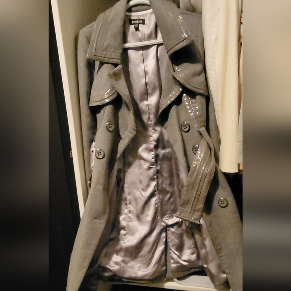 Bebe grey coat - Picture 2 of 4